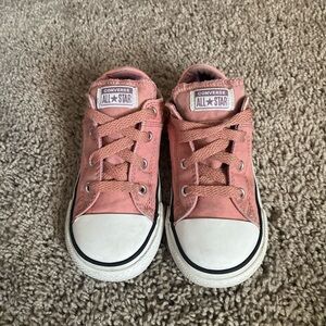 ♥️SOLD♥️Converse Pink and White Canvas Sneakers